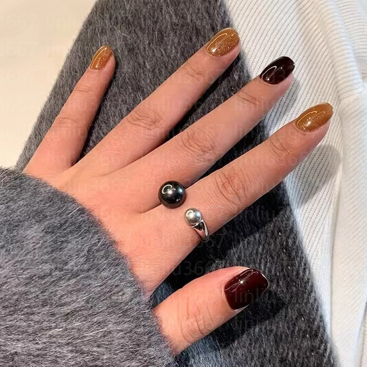 Gold Pearl Ring Designer Rings For Women Men Luxurys Designers Fashion Jewelry charm love diamond 18k gold rings womens jewelry Wedding Gift with bo
