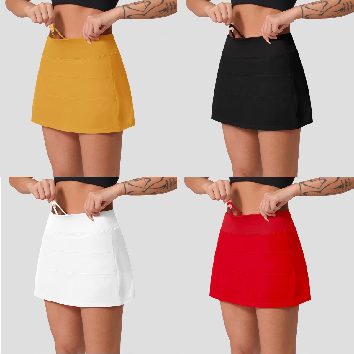 Mini skirt designer skirts womens yoga tennis court rival skirt pleated gym clothes women Designer Clothing outdoor sport Running Fitness Golf Pa-image-978417373