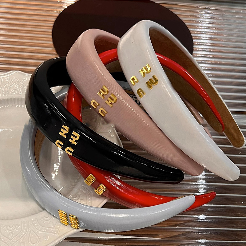 Brand Designer Headbands Candy Color Womens Girls Letter Printing Hair Accessories High Quality Hairbands-image-1018907163