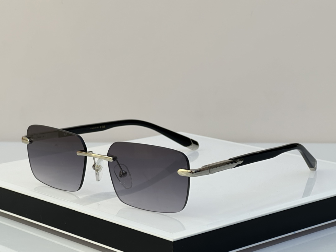 Classic Sunglasses For Men Women THE MACIC Fashion Popular Summer Popular Outdoor Beach Drive Style Anti-Ultraviolet Square UV400 Frameless Glasses