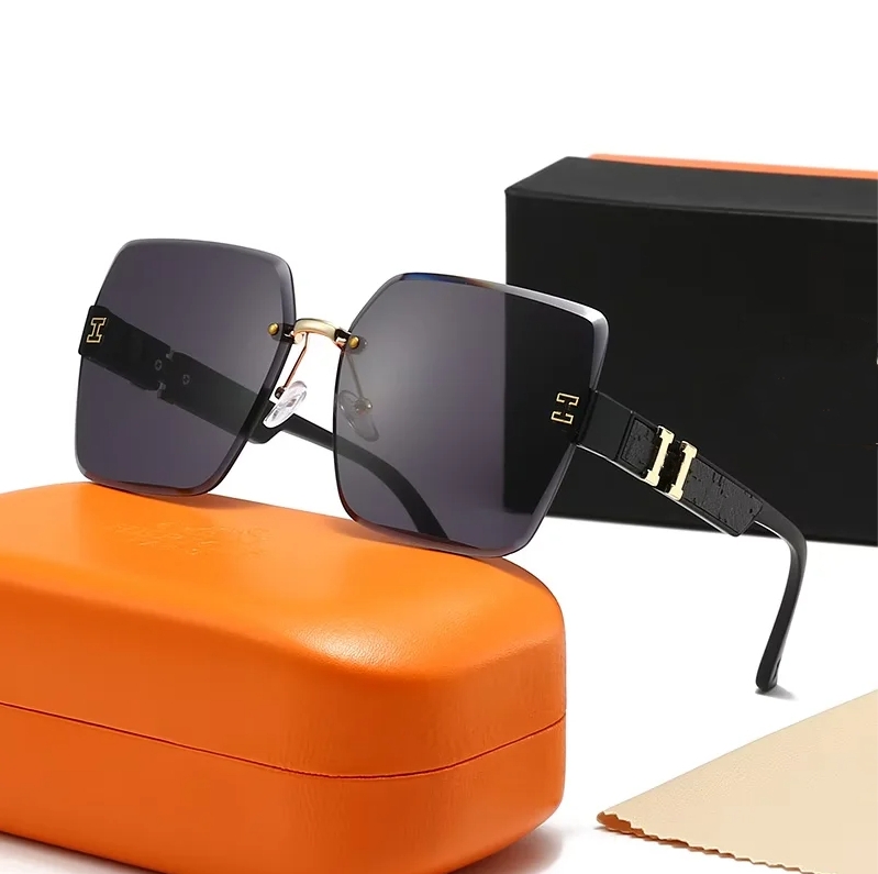 Designer sunglasses Men women fashion Full Frame Sunshade mirror polarized UV400 Polaroid lense-image-978973674