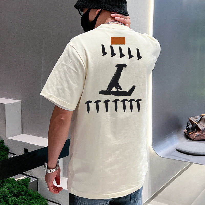 Men T Shirts Designers T-shirts Womens Mens Fashion Tees Tshirts Short Sleeves Hip Hop V Luxuries Causal Streetwear Printing CHD2307126 