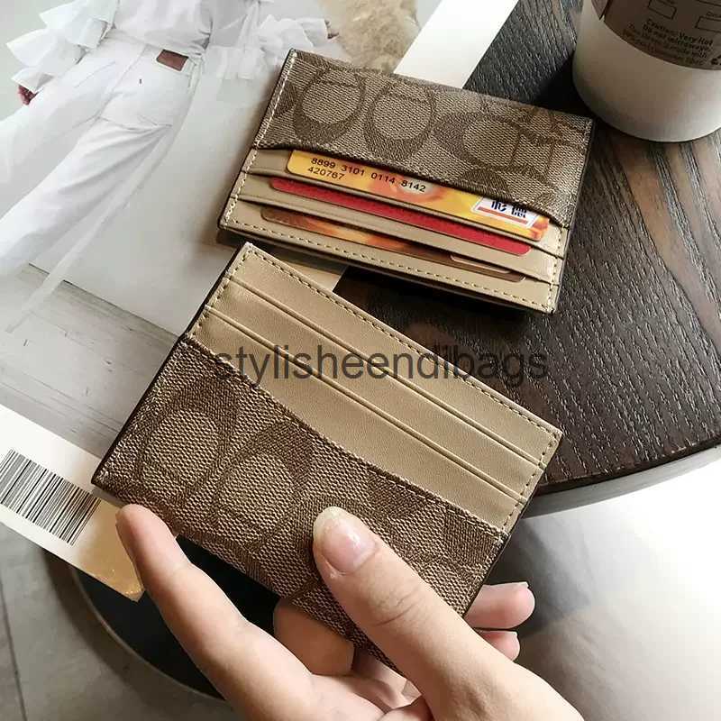 Card Holders Womens Compact Ultra Thin Exquisite and High end Cardholders 2024 New Anti Fading Style H240523-image-979394185