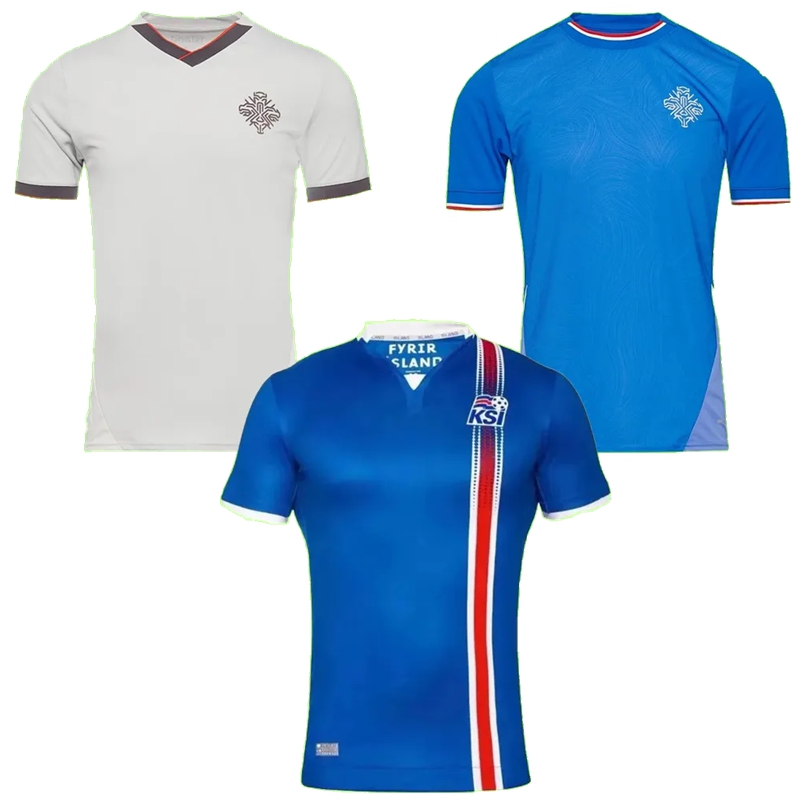 Retro classic 16 17 2024 2025 Iceland soccer jerseys Sigthorsson Gudmundsson Sigurdsson Skulason Bjarnason GUDMUNDS National team football men ki-image-960558572