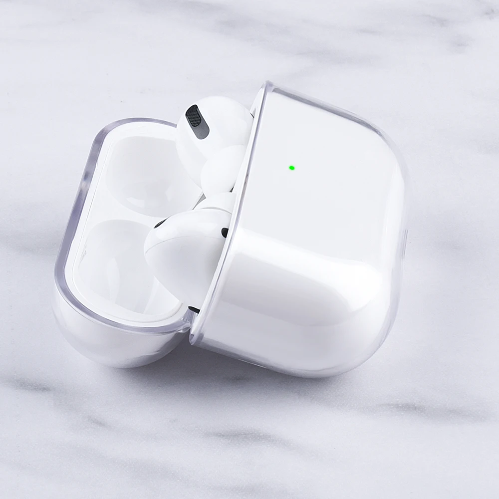 Transparent Earphone Case For Airpods 3 Pro 2nd USB-C Cases Hard PC Clear Headphone Cover For Airpods Pro 2 1 3 Charging Bags-image-979327363
