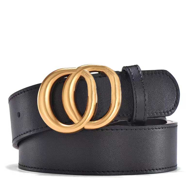 Womens Designer Belt Leather Fashion Casual Belts For Women Designer Accessories Luxury Letter Waistband Big Gold Buckle Luxury Designers Mens Be-image-979122223