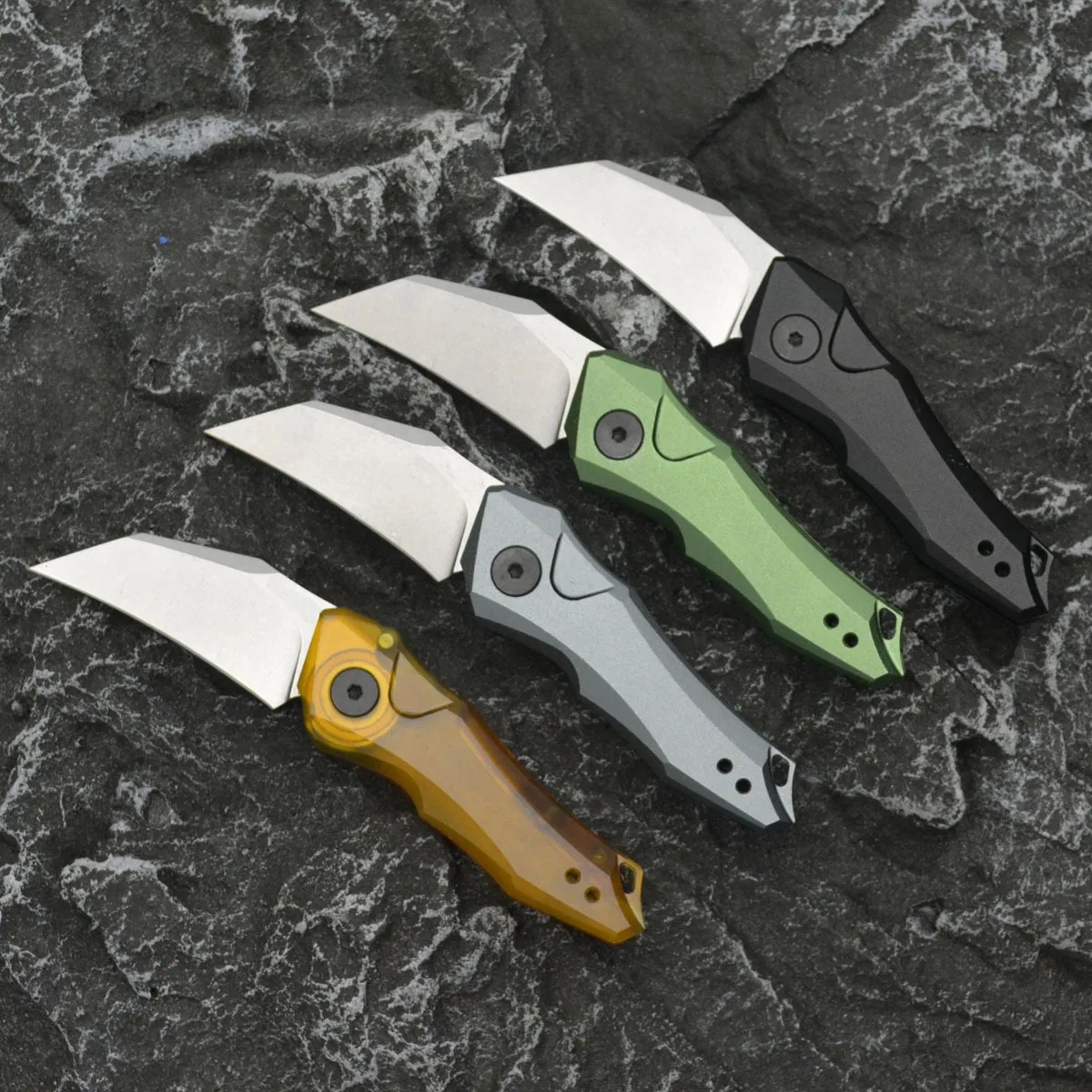 Pocket Knife New Arrival Mini 7350 Folding Knife T6 Aluminum Alloy Handle Outdoor Camping EDC Fishing Tool Gift For Men Boyfriend 474-image-717923549