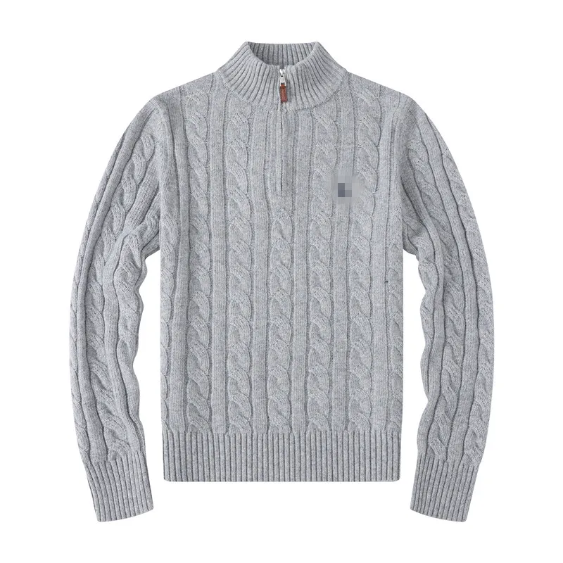 Mens Designer Sweaters Retro Classic Sweatshirt Men Arm Letter Embroidery Round Neck Comfortable Sweater Knitted Jumper