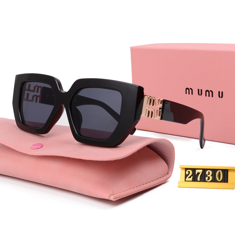 Luxury sunglasses for women designer sunglasses large framed glasses UV400 mixed color squared sun glasses Metal legs letter design fashion sungl-image-979870996