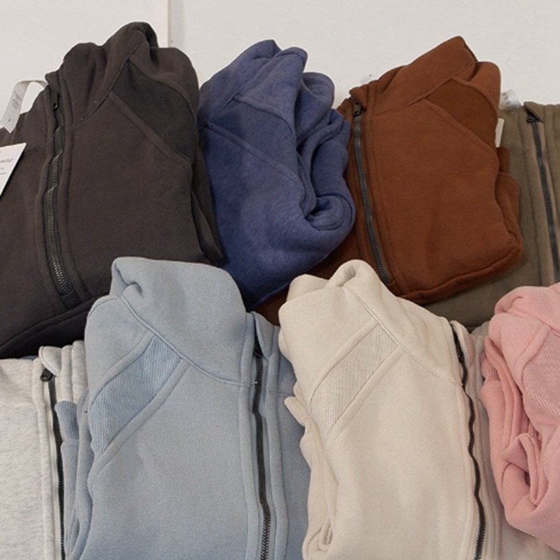 Women&#039;s Crop Pullover Jackets for Women Coat Hoodies Half Zip Long Sleeve Fleece Sweatshirts with Pockets Thumb Hole Pk-image-980201632