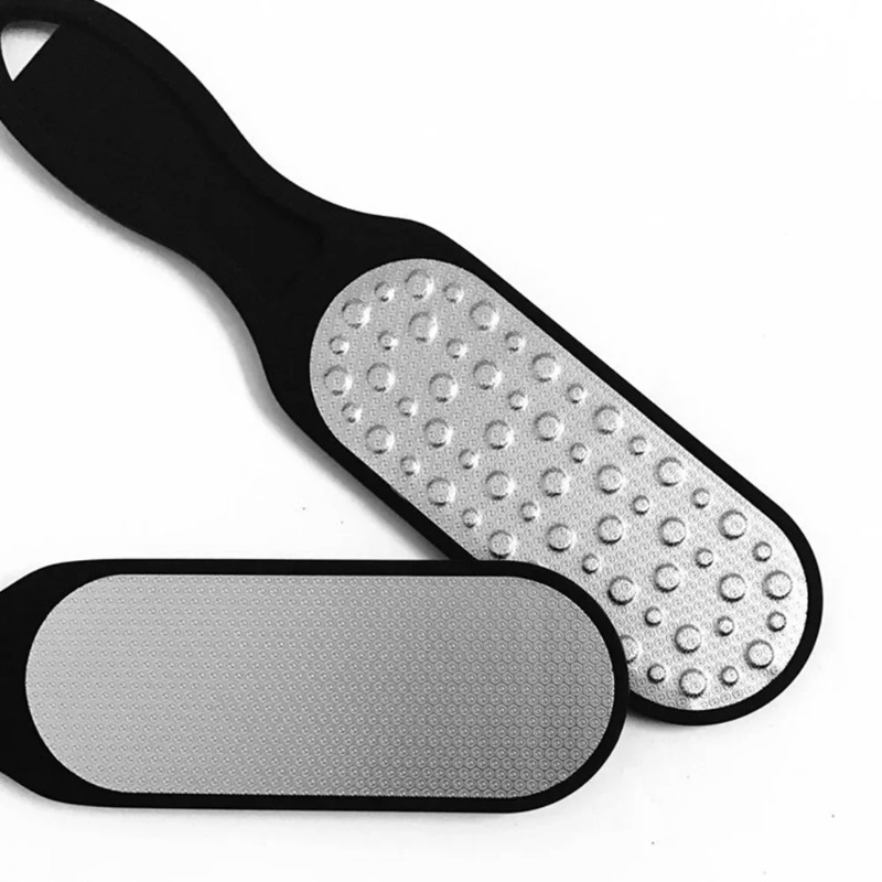 2024 NEW 1pc Stainless Steel Foot File Heel Grater For The Feet Pedicure Rasp Remover Luxury Scrub Manicure Nail Tools foot scrubber-image-1017103949