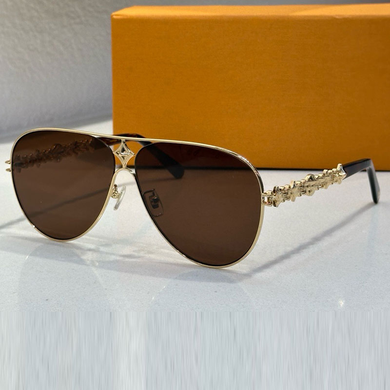 Mens High Quality Sunglasses Designer Womens Personalized Trendy Sunscreen Glasses Fashion Party Oval Sunglasses Original Paper Box Z2006E