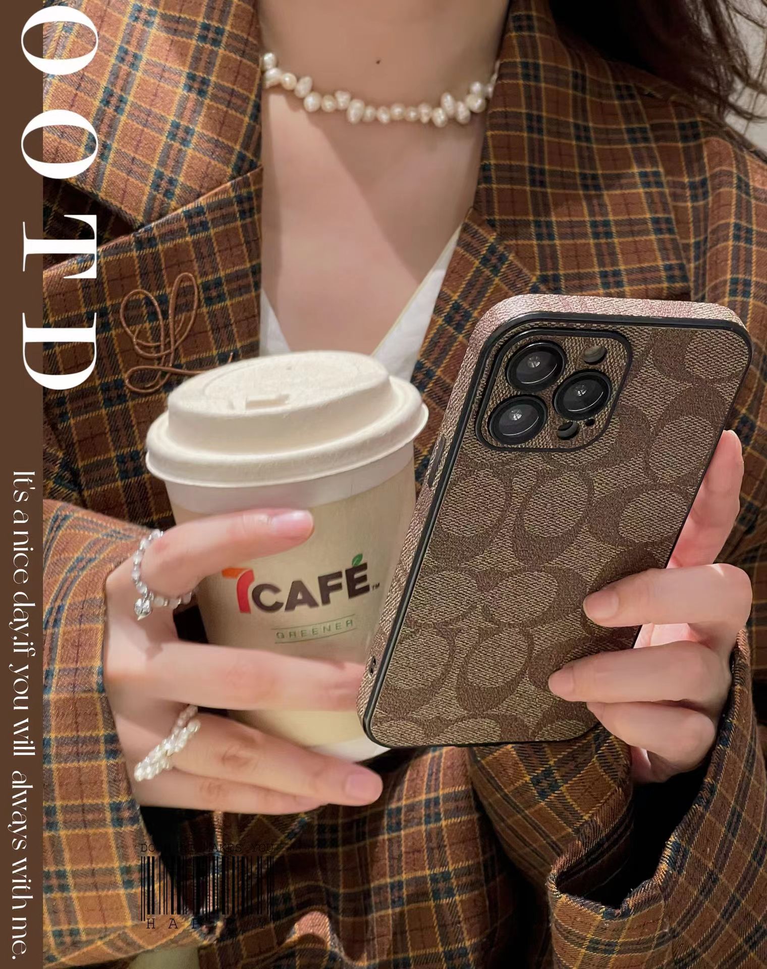 New Luxury European and American Hot Selling Phone Case Suitable for iPhone 15/14/13/12/11 Promax Full Package Lens Leather Protective Case Free-image-992655871