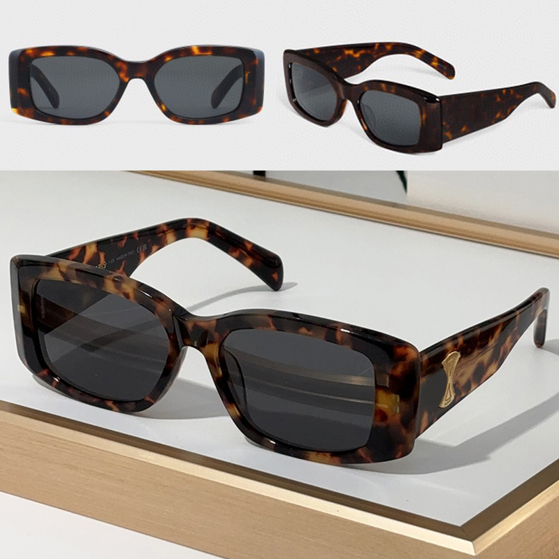 Sunglasses For Women Men Acetate Square Frame Designer sunglasses 40282 Outdoor Goggles Protection Anti-UV400 Fashion Glasses-image-986623593