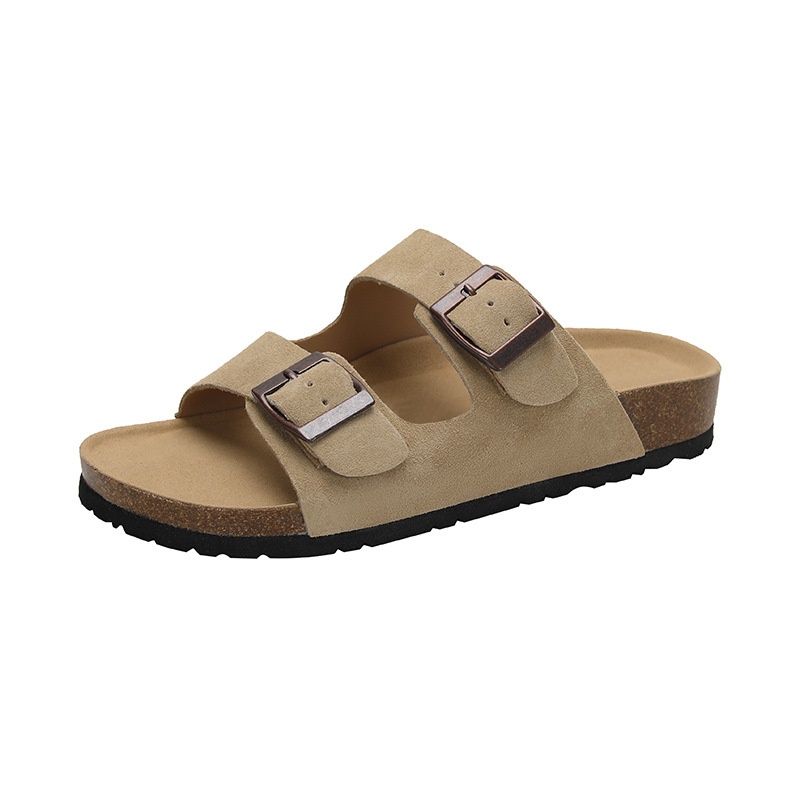 designer shoes room slippers women slides sliders designer sandals buckle sandal slide-image-982436690