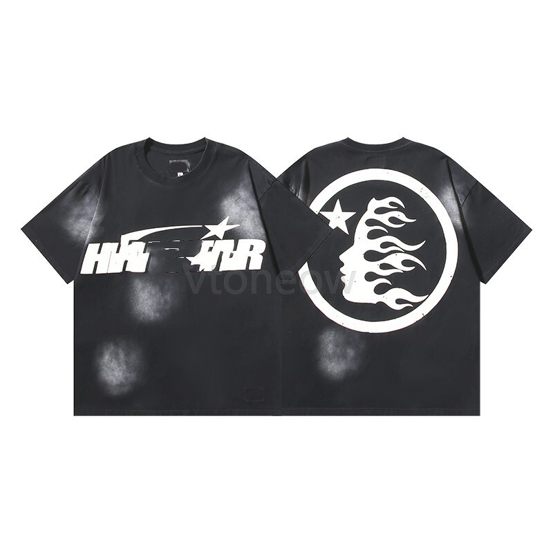 24 mens designer t shirt summer shirt graphic tee Hip Hop clothes Fashion Tees Womens Designers Tops Cotton Tshirts Polos Short Sleeve High Quality Hell stars Tees 