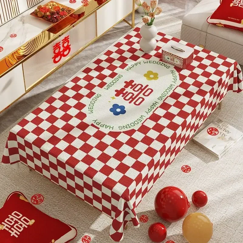 Redound Johnny Hallyday Design Outdoors Furniture Foldable Table w/Chairs Red Napkin CA5H01-image-1102144630