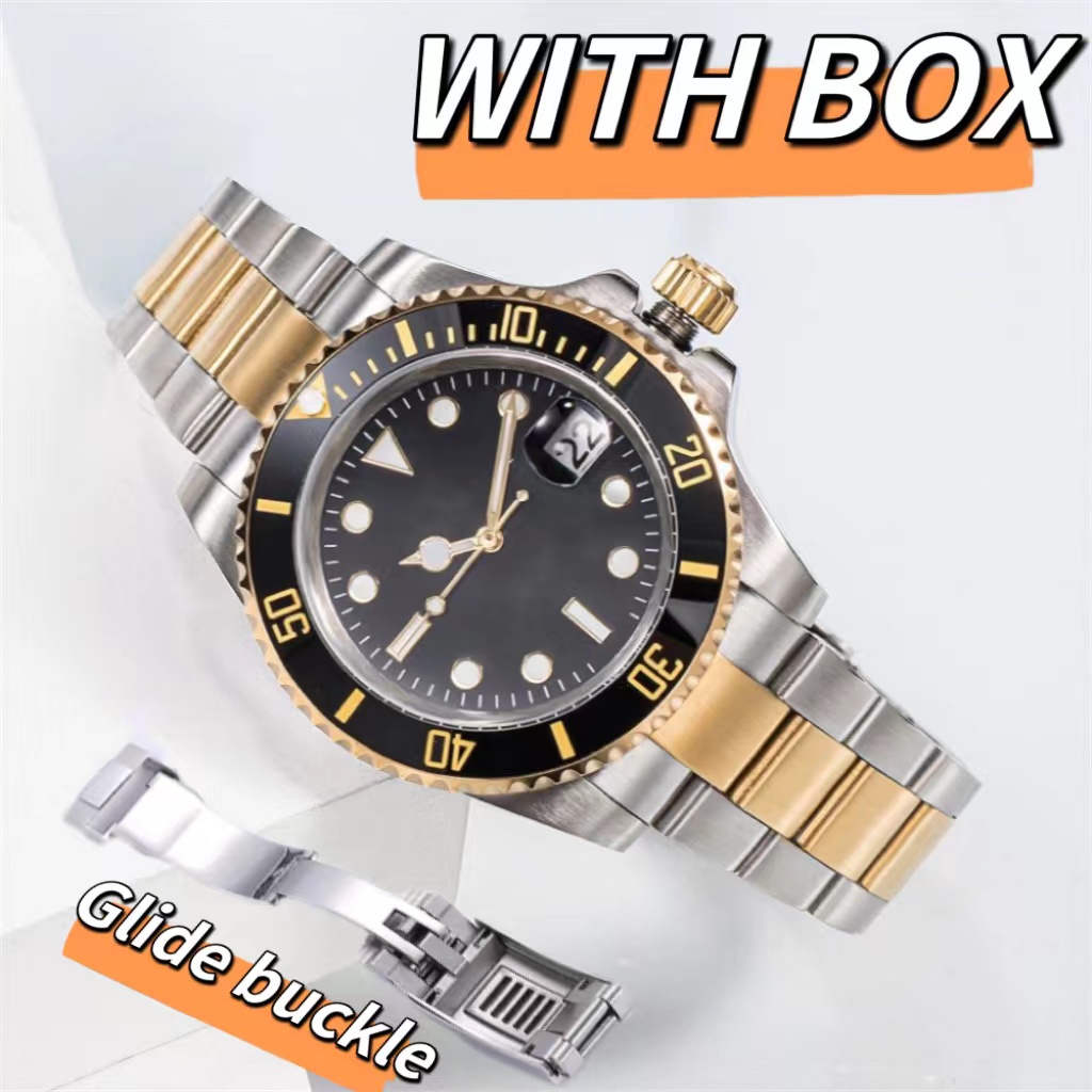 watch luxury designer mens 41mm mechanical automatic 2813 movement watches luminous sapphire waterproof glide buckle fashion wristwatches Montre de luxe relojes 