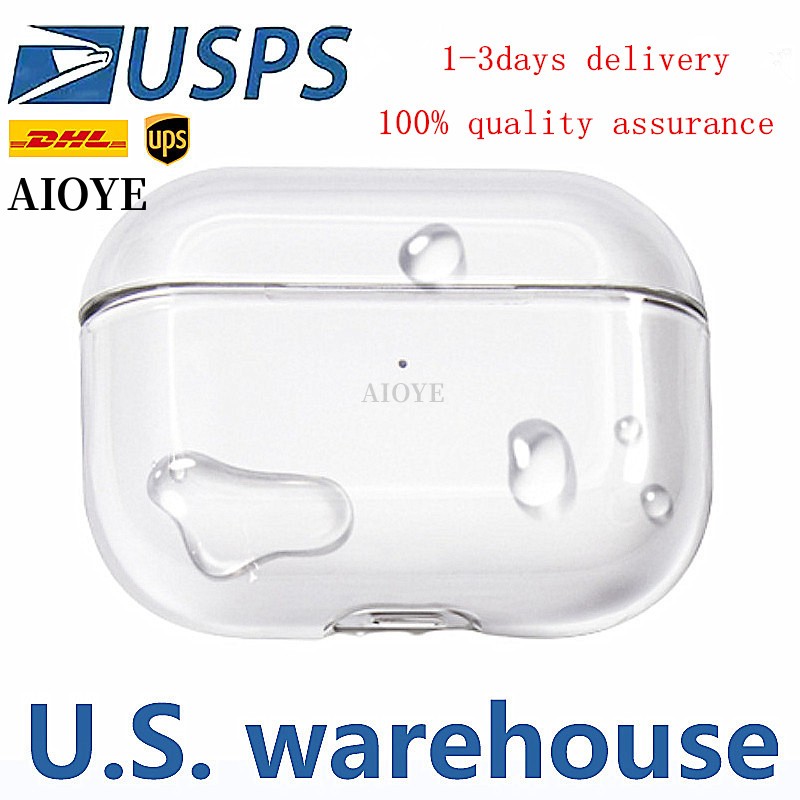 For Airpods pro 2 air pods 3 Max Earphones airpod Bluetooth Headphone Accessories Solid Silicone Cute Protective Cover Apple Wireless Charging Box Shockproof case 