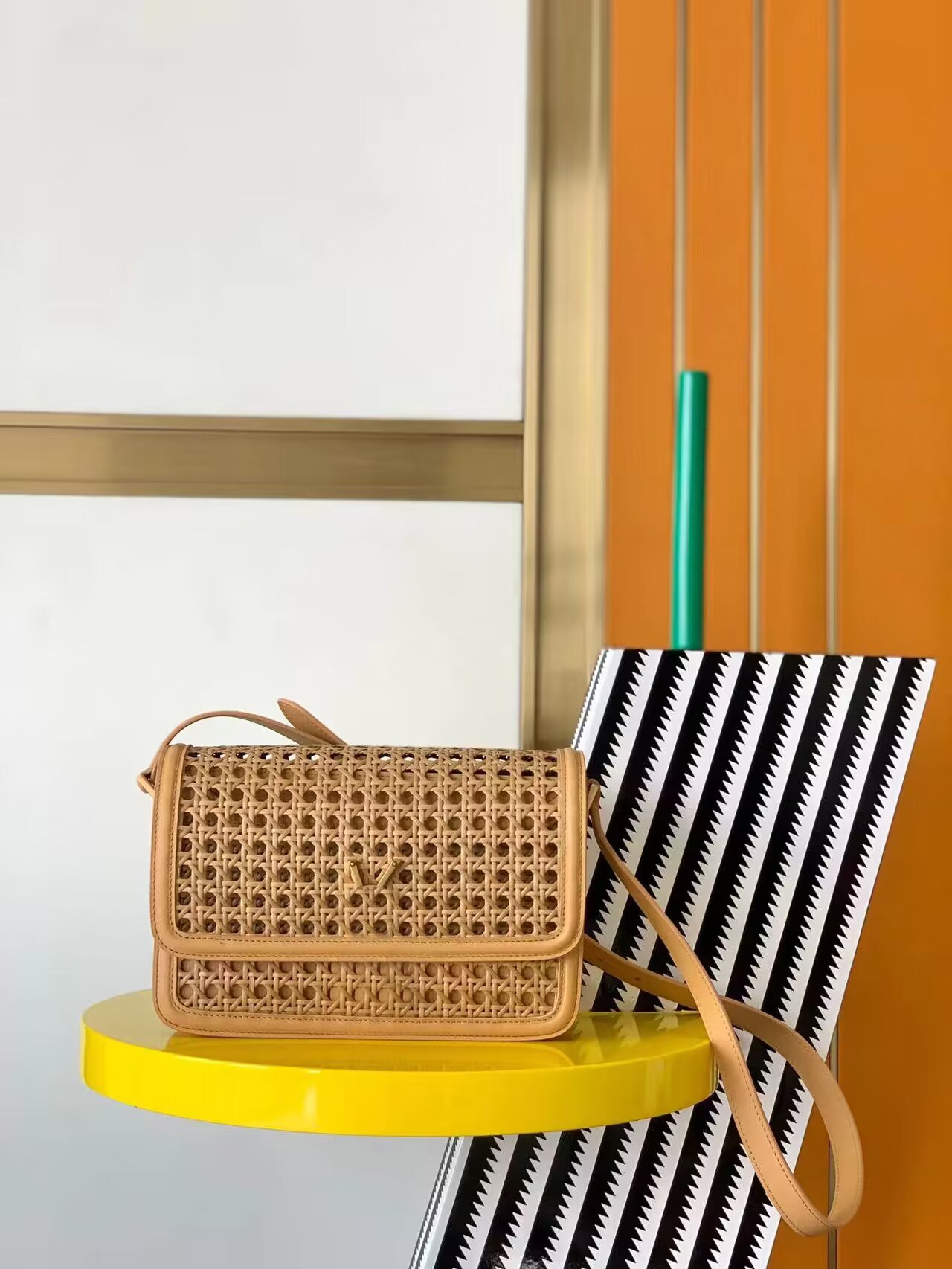 Fashion Women's Handbag Small Knitted Bags Shoulder Bag Beach Wallet Purse Crossbody Flap Bag 634306#-image-982335786