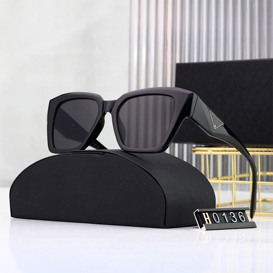 Men Womens Oversized Sunglasses Designer Sunglasses for Women Letter Sunglass Goggle Adumbral Beach UV400 Eyeglasses Sun Protection-image-982394203