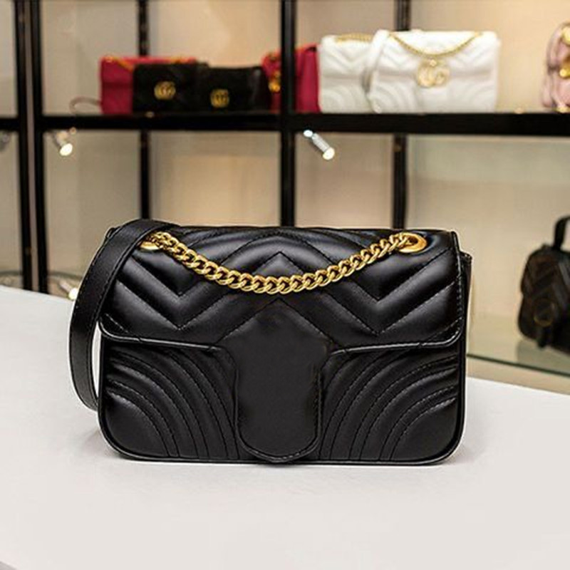 Woman bags chain Shoulder Bag crossbody messenger backpack bags Shopping Satchels leather GG handbag Luxury designer purses totes envelope wallet Backpack 