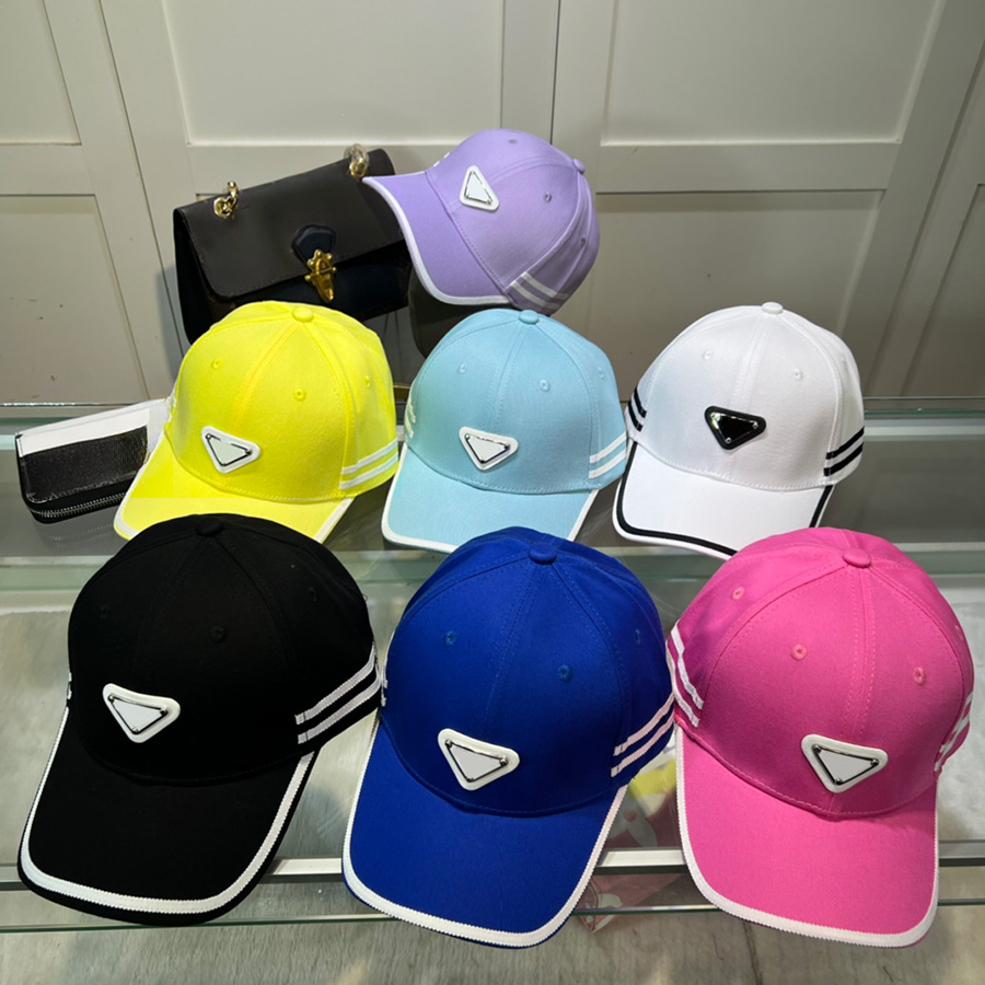 Hundred Take Baseball Cap Designer Cap for Men Women Summer Caps Luxury Hats Beach Shading Casquette Breathable Adjustable Size 7 Colors-image-982162811