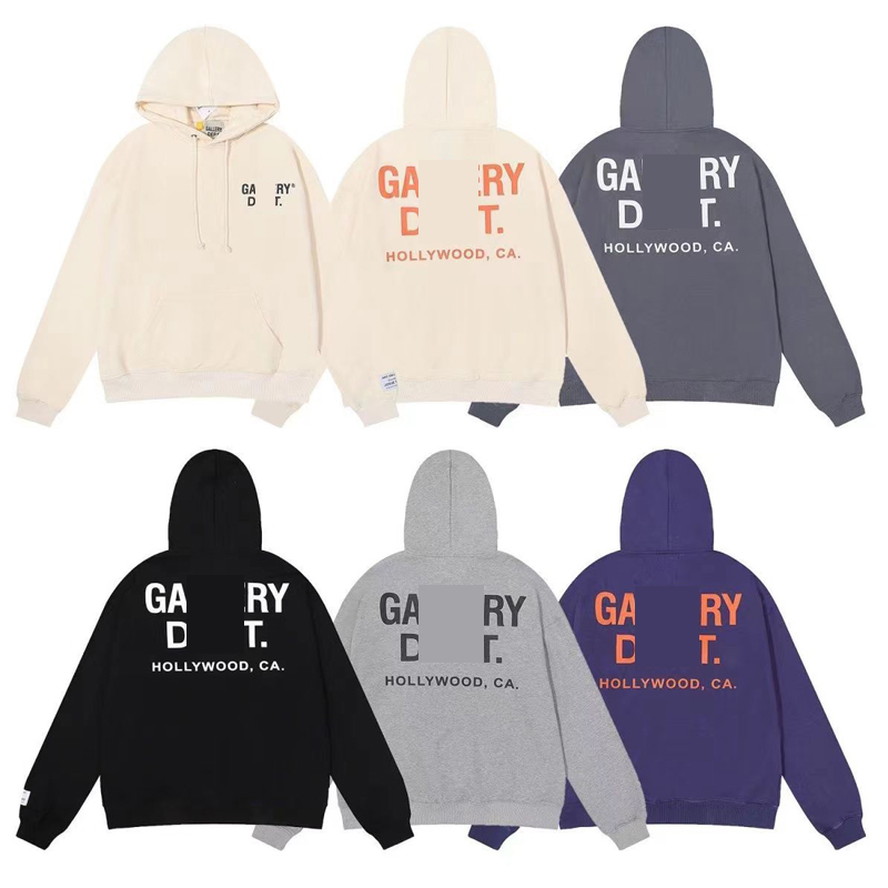 Hoodie Designer Sweatshirt Men&#039;s sweatshirts Couple Sweatshirt Hooded American High Street Hip Hop Style Letter Printed Top-image-982347115