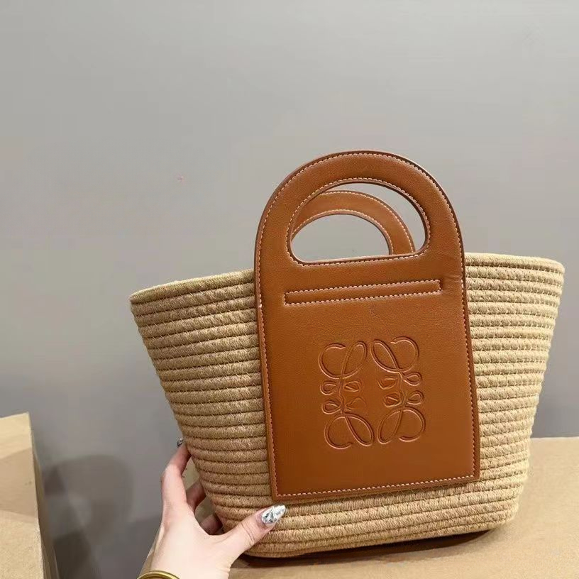 Womens Straw Beach Bag Woven Crossbody Shoulder Bags for Summer-image-982372184