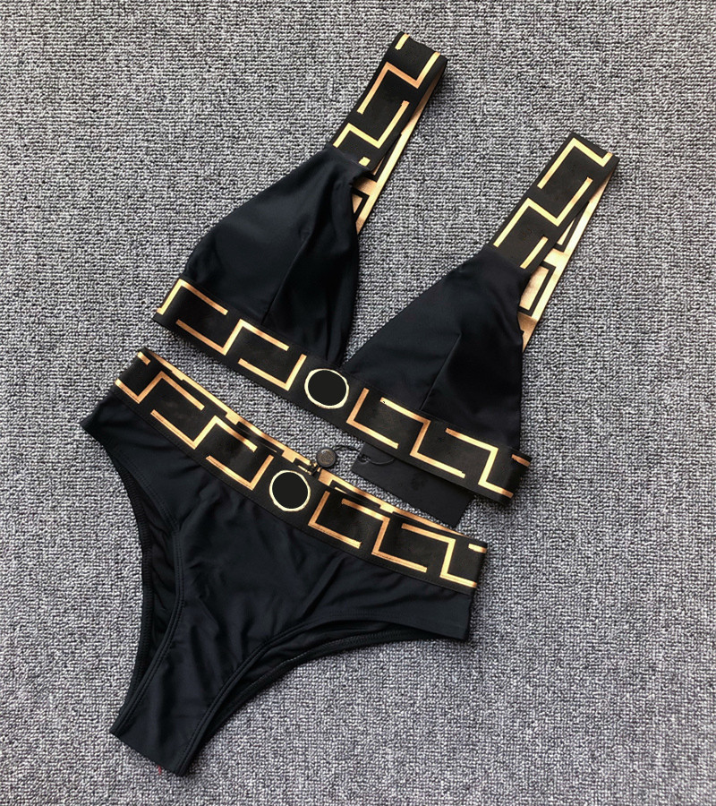 Swim wear womens Designer Summer swimsuit fashion Swimwear Bikini For Women Floral Sexy Bathing Suits Sexy One-piece Swimsuits-image-760261378