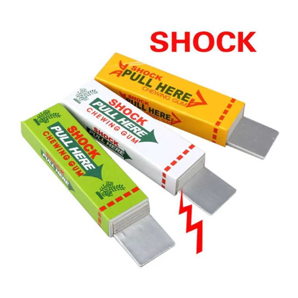 Funny Toys Chewing Gum Electric Funny Electric Shock Chewing Gum prank trick pull safety electric shock toy d240529-image-982478284