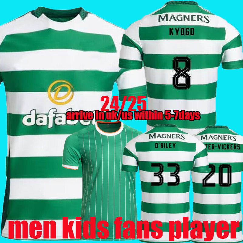 2024 2025 Irish Origins POLO soccer jerseys 120 years limited-edition KYOGO JOTA AJETI ireland 24 25 MCGREGOR TURNBULL football shirt Carter-Vickers Celtic special 