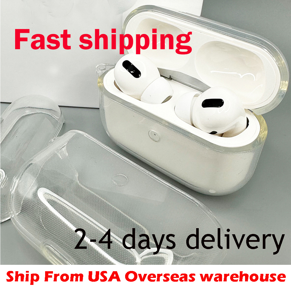 For Airpods pro 2 air pods 3 Earphones airpod Bluetooth Headphone Accessories Solid Silicone Cute Protective Cover Wireless Charging Box Shockproof 2nd Case 