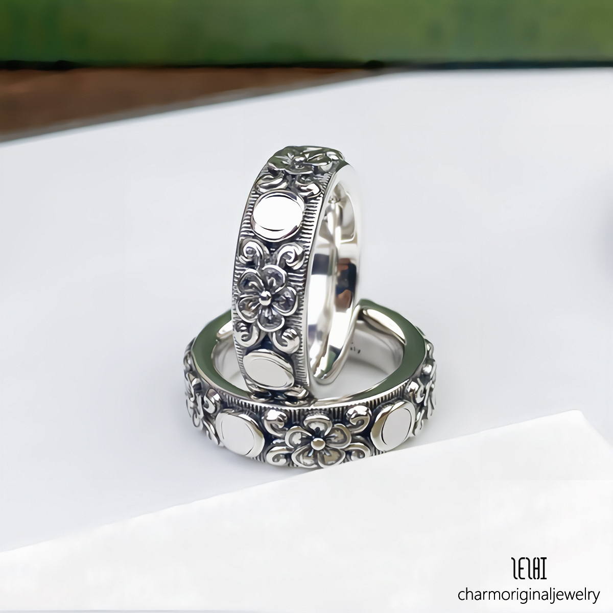 gold ring designer ring anillos rings mens designer heart band rings couple jewelry titanium steel band fashion classic gold silver rose color sc-image-982071085