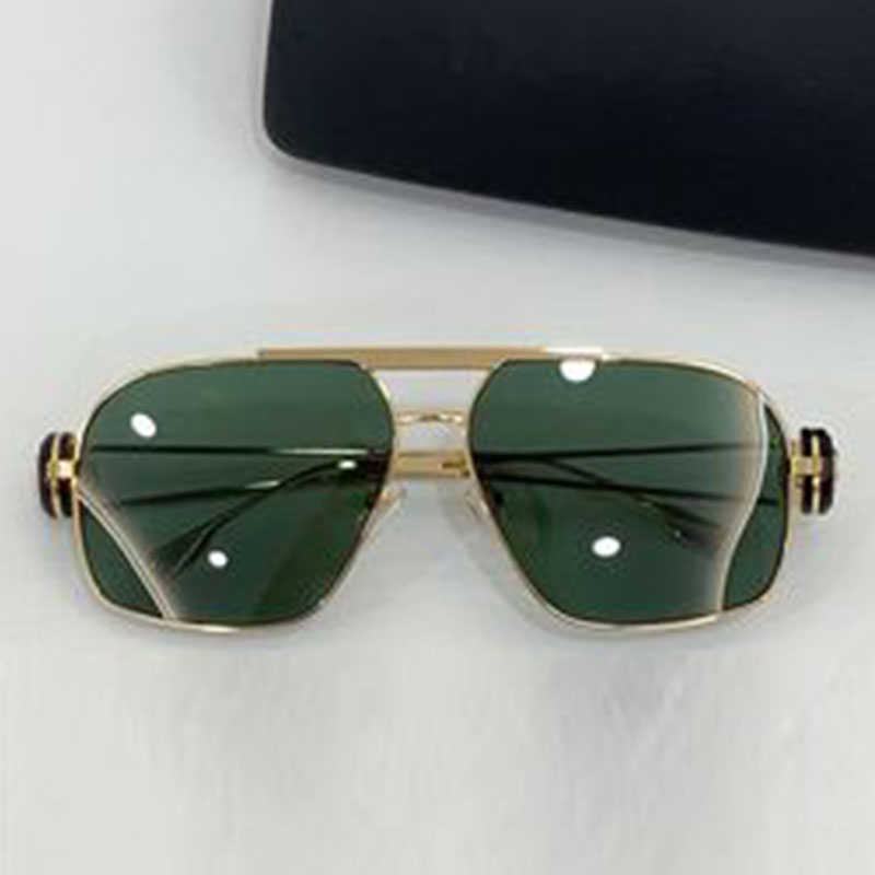 Luxury designer Mens sunglasses 2269 Womens glasses retro brand gold metal square frame dark lenses leg logo design outdoor leisure sports glasse-image-983137211