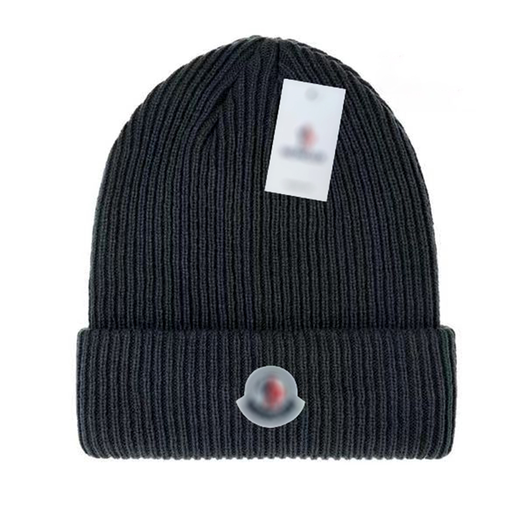 Bonnet de créateur Bonnet de luxe Hatr Luxury Star Bonnet polyvalent tricoté lettre chaude couleur pure design cadeau chapeau sac à poussière Plu