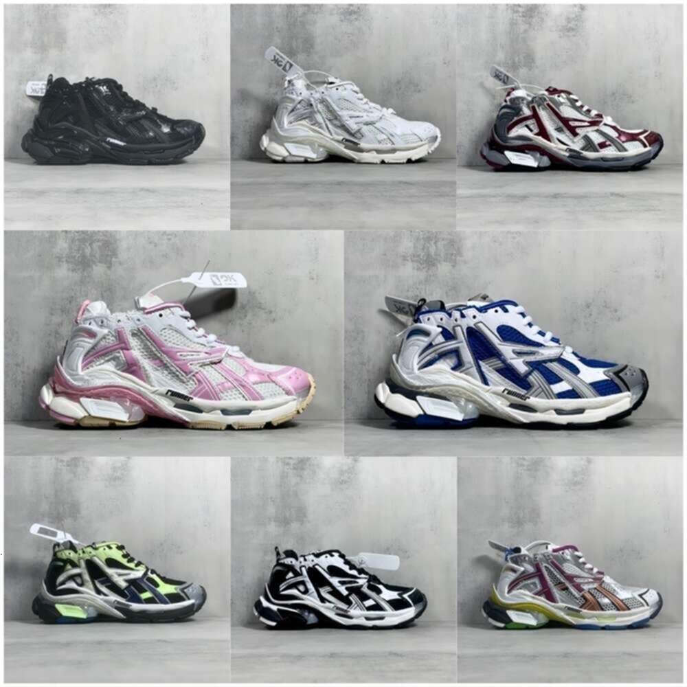Designers Casual Shoes Tess s Sneakers Men Women Triple White Black Pink Grey Beige Orange Blue Platform Tracks 3 18ss Sport Sneaker 36-45-image-983045124