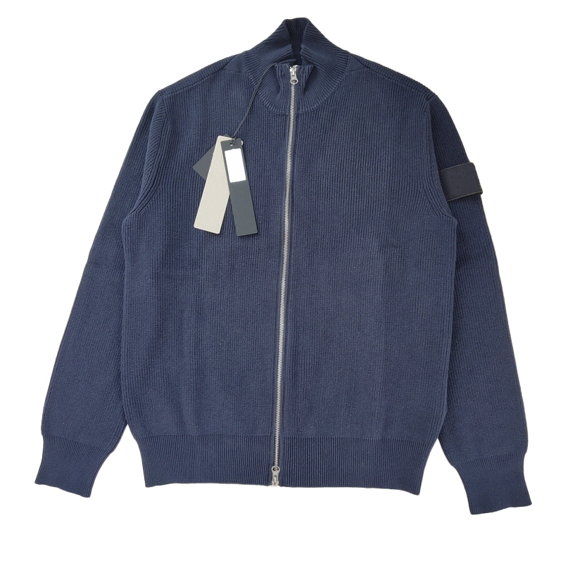 Designer Sweat à capuche Pantalon décontracté Topstoney Cardigan Tricot Solide Vêtements à manches longues Pull à fermeture éclair 526D8 COTTON Z
