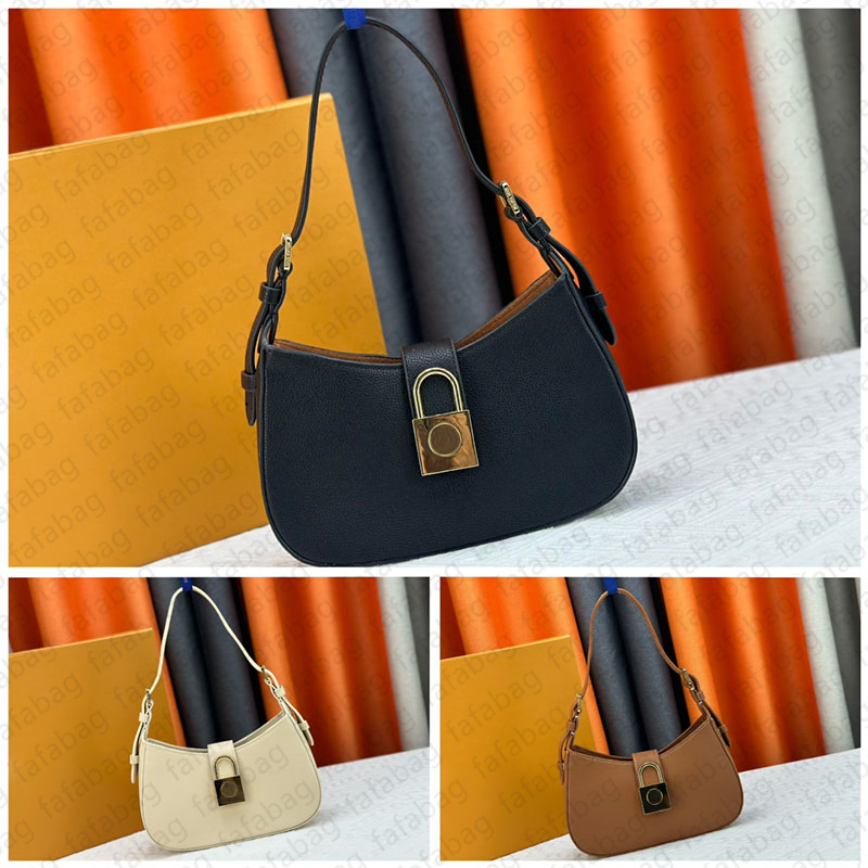 V-Family Underarm Bag Shoulder Bag Smooth cowhide leather trim with suede lining and metal piece large zipper inner pocket shoulder strap detacha-image-983166359