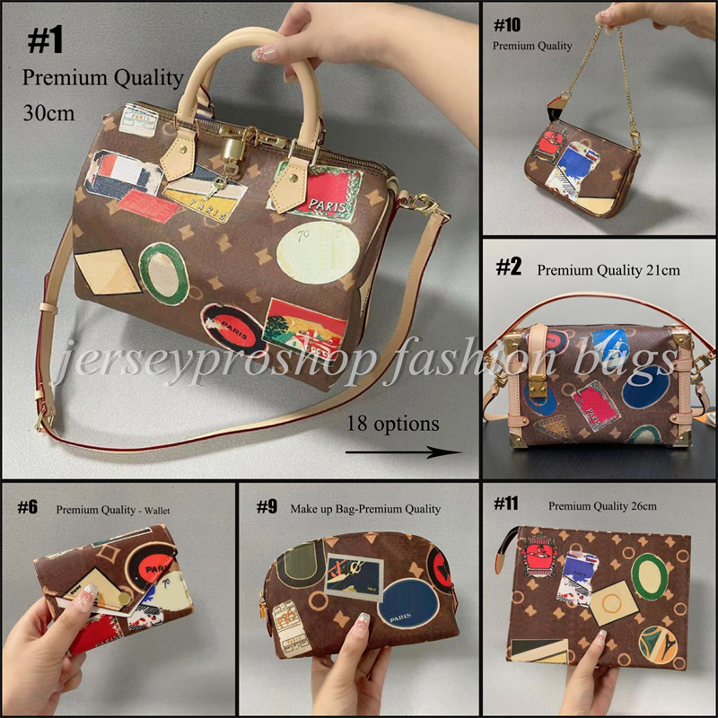 Portefeuille de portefeuille de portefeuille de portefeuille imprimé de qualité de qualité / OK de qualité Sac de maquillage de couverture de pas