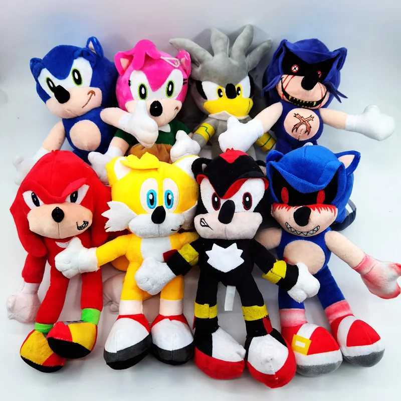 Stuffed Plush Animals Sonic stuffed plush doll plush pendant cartoon Sonic Talsna Cruz doll series childrens gift toys T240531-image-983901472