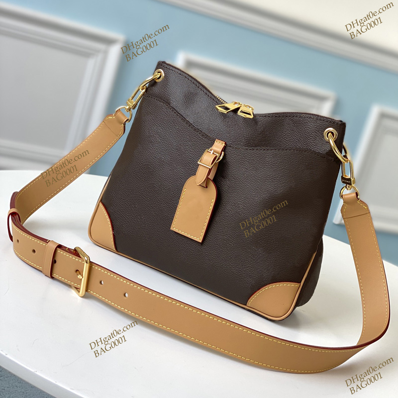 Odeon PM Bags Baguette M45353 10A Women Fashion Underarm Shoulderbags Canvas Crossbody Luggage With Box B038