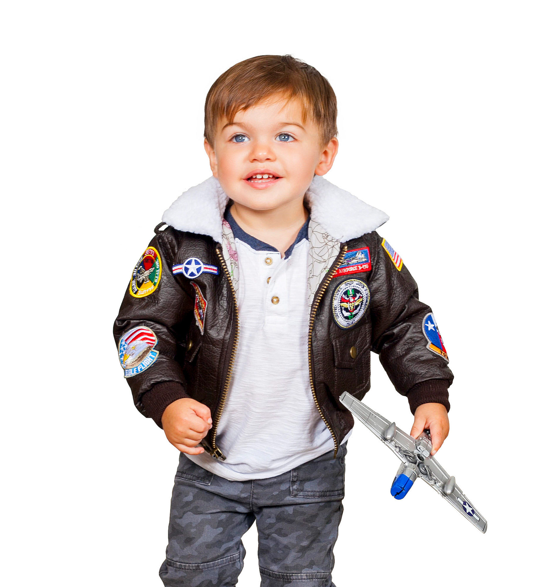 2-12 years old 2019 winter PU leather A2 bomber flight jacket baby girl clothes boy kids girls coat vintage Outerwear pilot