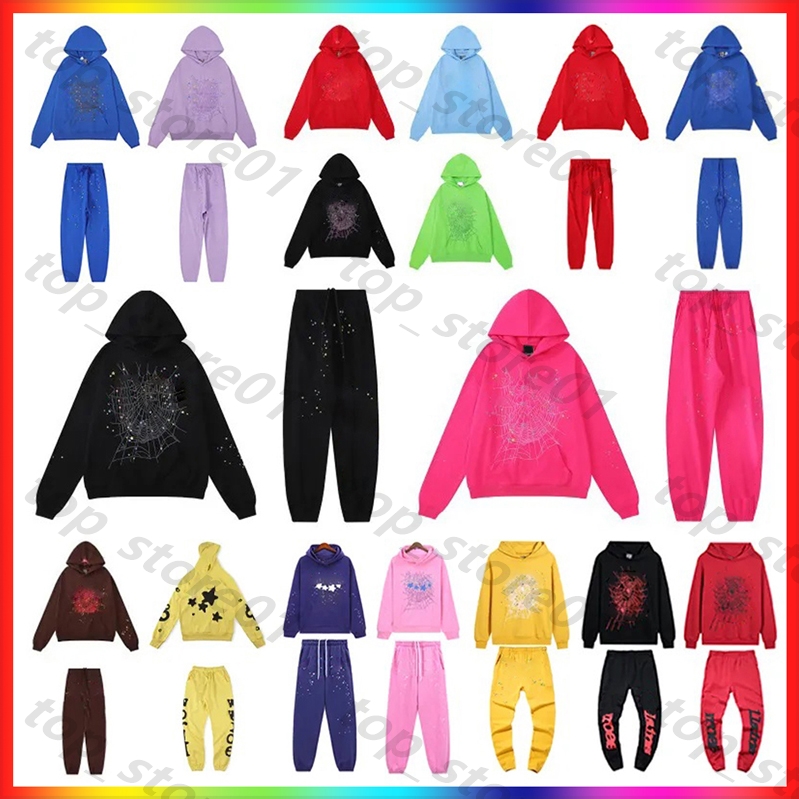 5A Designer Hoodie Mens Web Hoodie for Men Sweatshirts Hoody 2024 Luxury spider hoodie Women pink Hoodies spider hoodie Tracksuit Puff Print Pullove