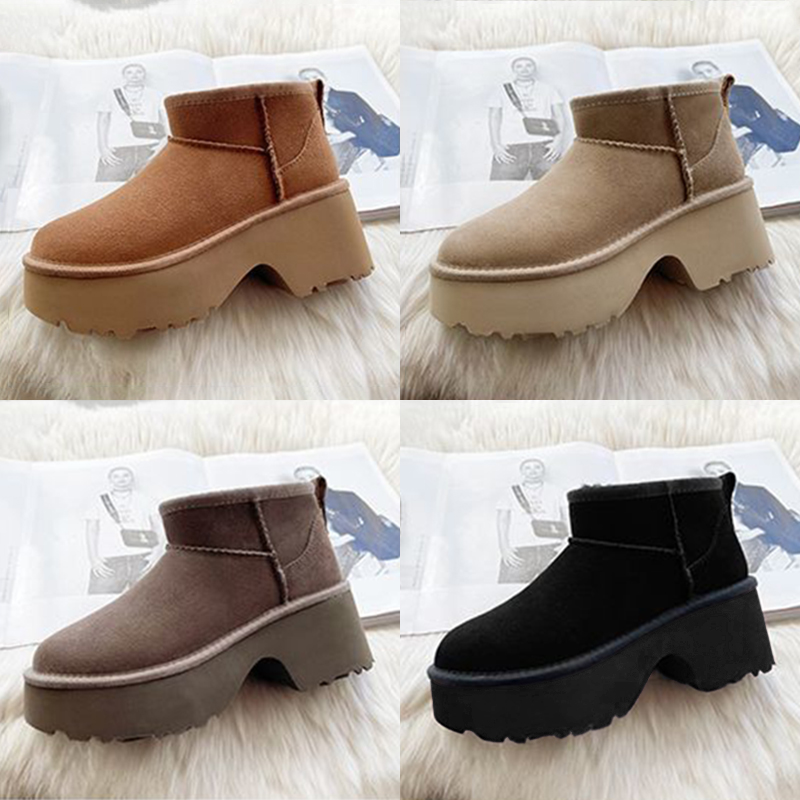 Designer Boots Tasman Slippers Australia Tazz Fur Platform Boot Mustard Classic Ultra Mini New Heights Mermaid Bottom Mens Womens Boots Warm Winter