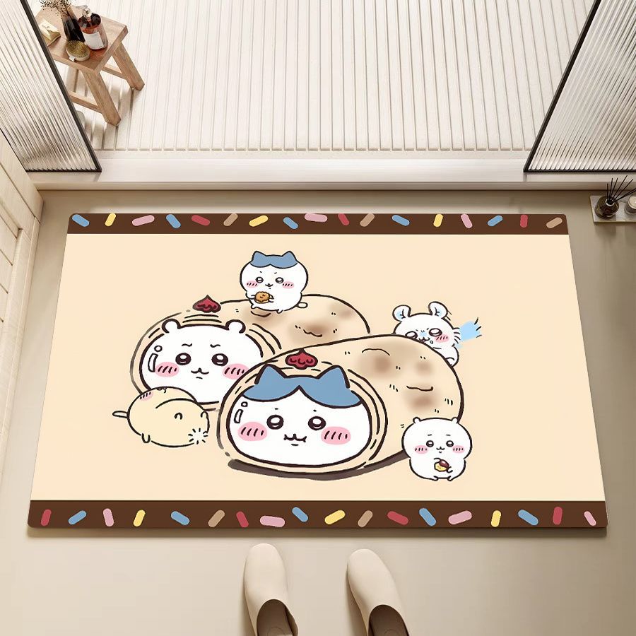 Bathroom Anti-slip Quick-drying Water-absorbing Carpet Dirt-resistant and Easy To Care Anti-slip Mat