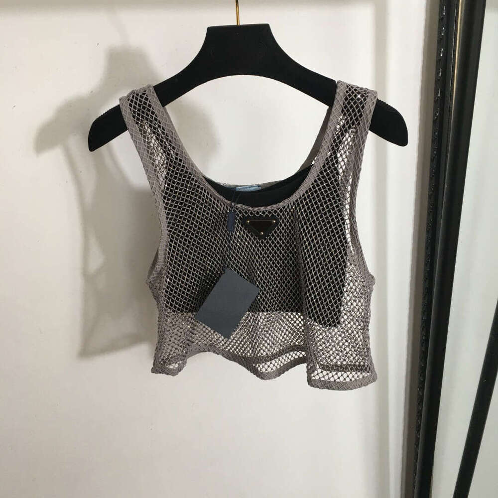 vesseur de créateurs femmes vêtements de marque femme sweat-shirt d'été géométrie logo dames sexy creux de veste fille chemise sans manches de ha