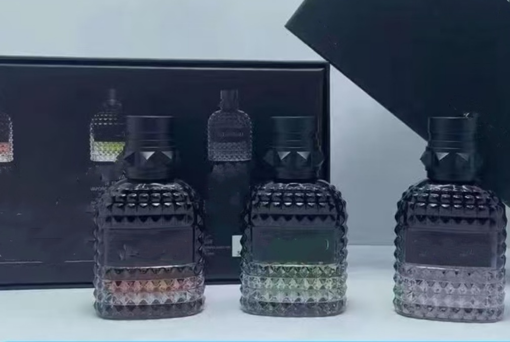 2024 Perfume Set 3 Pieces perfume Multiple Gift Boxes perfume spray Lasting Fragrance Si Coral Fantasy Stronger perfume Set Men and Women Cologne-image-1036427115
