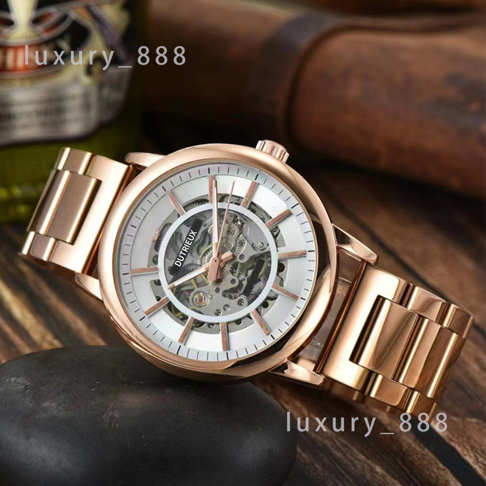 Meilleure tendance automatique de luxe Automatique Montres pour hommes pour hommes de créateur populaire Mouvement Mouvement Fashion Daily Strap