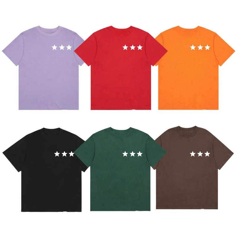 Designer T-shirt Men Femmes High Street Tshirt Spring Summer Fashion Casual Cotton Breathable Short Shirts Shirts Print Streetwear Designer Tops